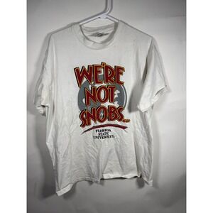 Vintage 1993 Florida State University FSU National Champions T-Shirt XL White